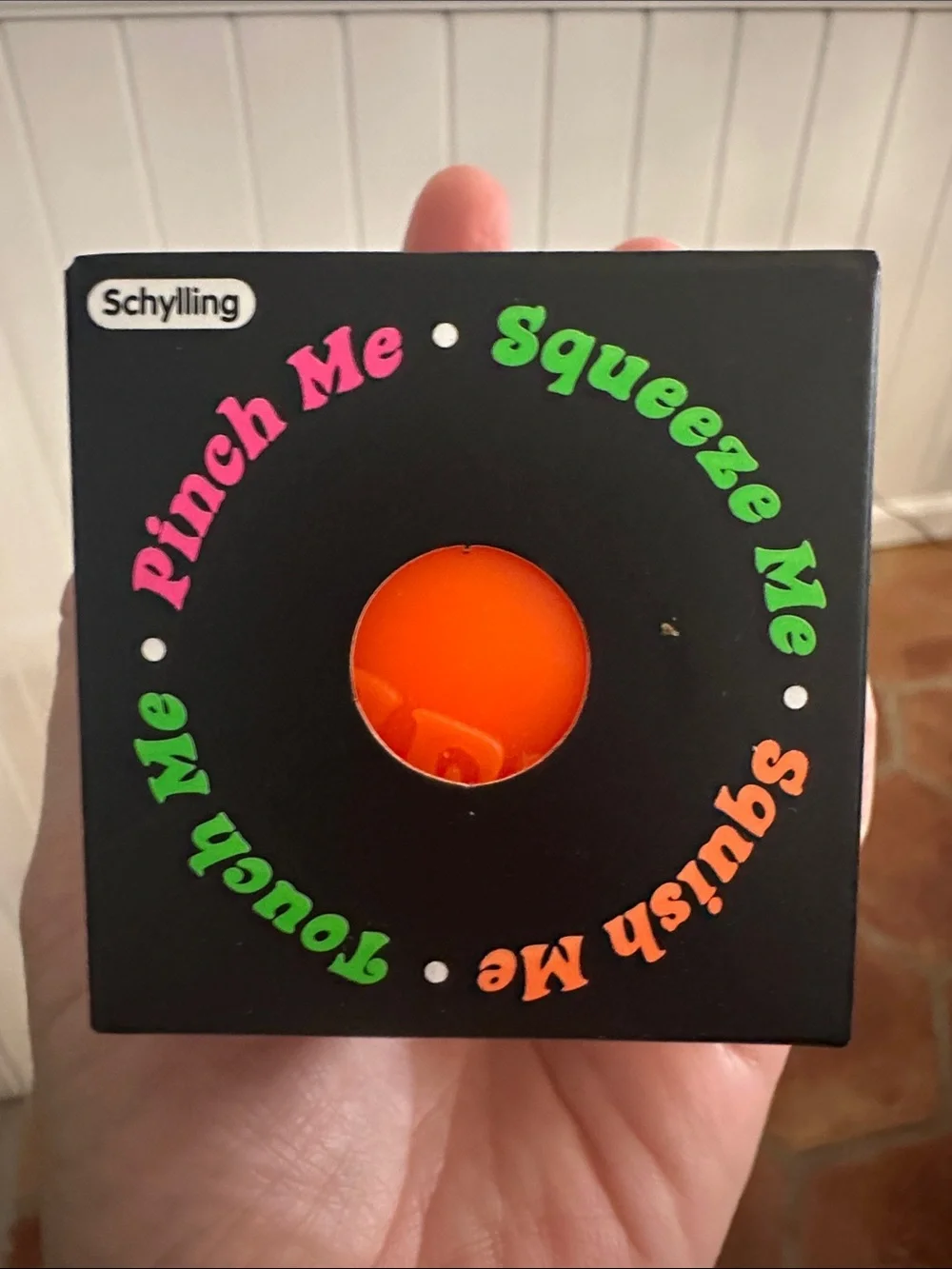 Schylling NeeDoh The Groovy Glob Stress Toy - Orange 🧡
